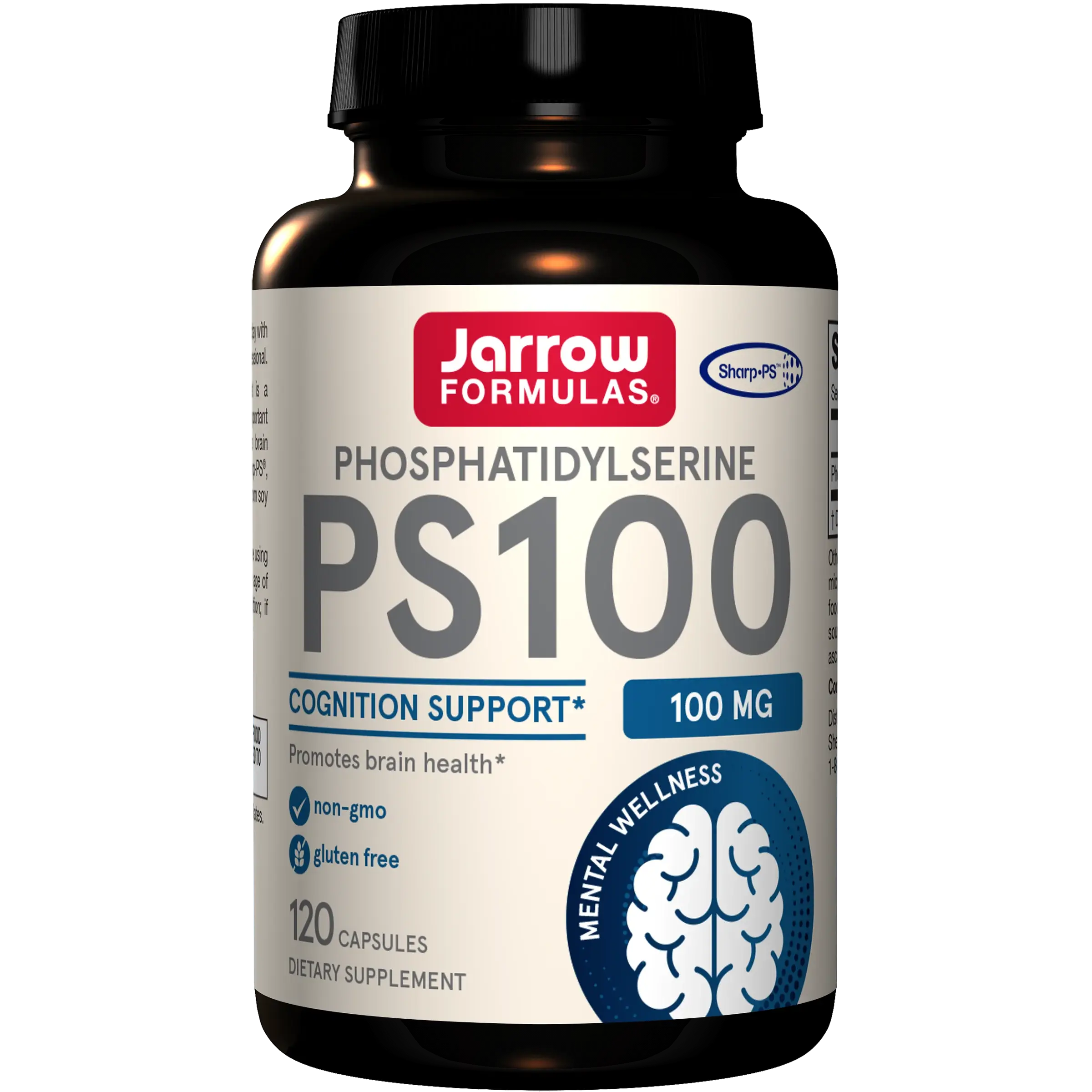 Jarrow Formulas PS100 Phosphatidylserine Capsules
